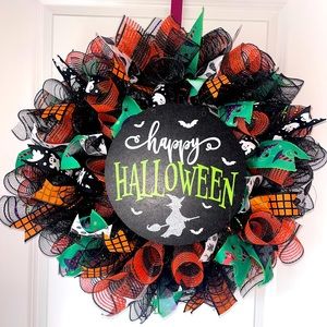 Happy Halloween wreath